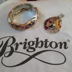 Brighton bracelet and matching pendant